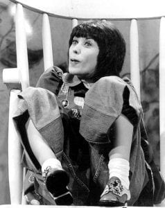 Lily Tomlin as Edith Ann in 1975