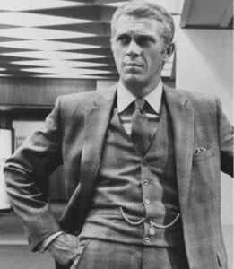 steve mcqueen in 1968's Thomas Crown Affair