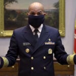 Surgeon General demos how to make your own face mask