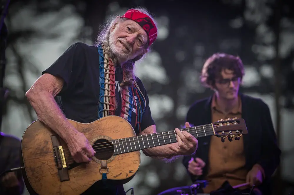 Willie Nelson and son Micah