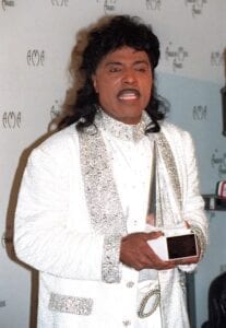 LITTLE RICHARD at the American Music Awards in Los Angeles. 1997 / Shutterstock