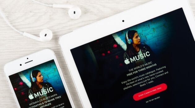 Apple Music 90-day free trial - Shutterstock Photo