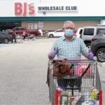 Shopping at BJ's Wholesale Club during the pandemic (Shutterstock photo)