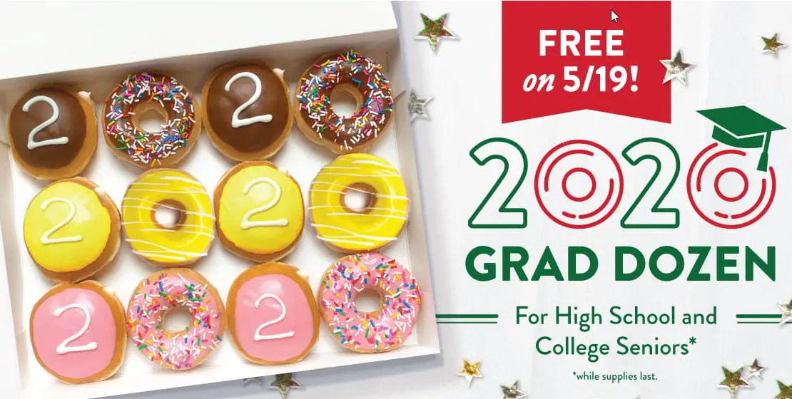 Free Krispy Kreme doughnuts