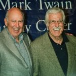 Carl Reiner with Dick Van Dyke in 2000