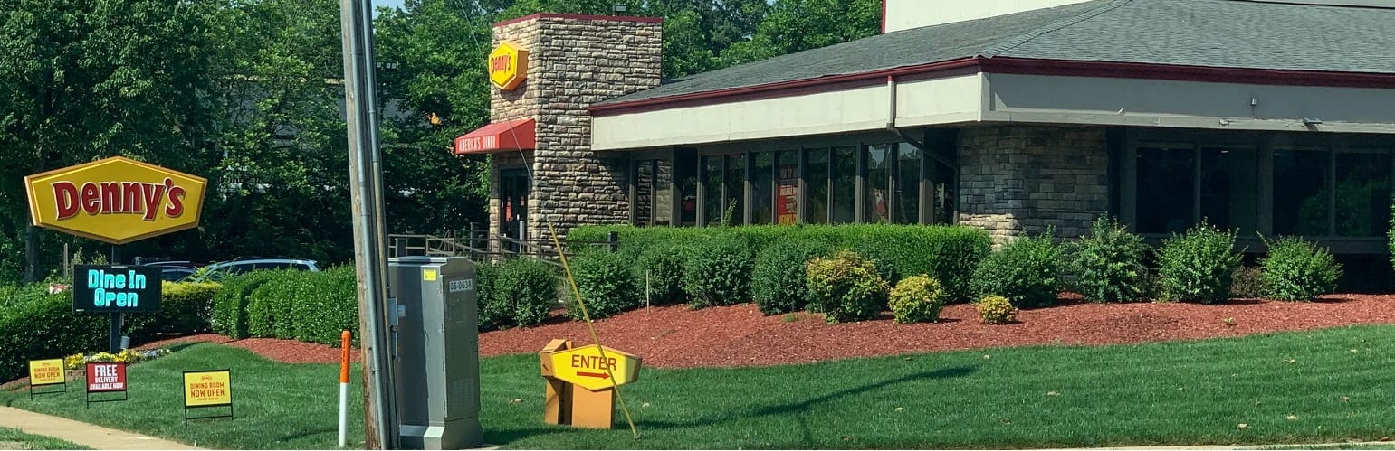Dennys open for dine-in service at select locations