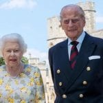 Queen Elizabeth and Prince Philip at Windsor Castle