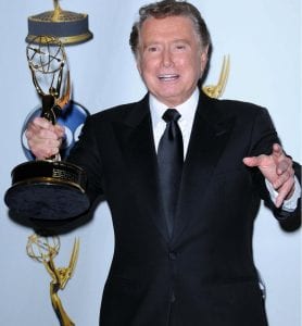 Regis Philbin receives a Daytime Emmy in 2003 (Shutterstock Photo)