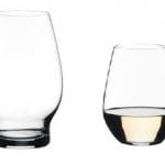 Beer (left) and wine glasses on sale