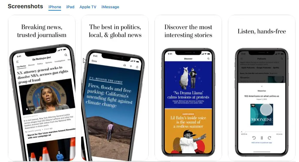 Washington Post Apps - Subscription special