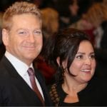 Kenneth Branagh and wife