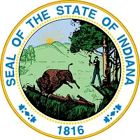 state seal of Indiana