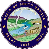 state seal of south Dakota