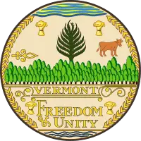 state seal of Vermont