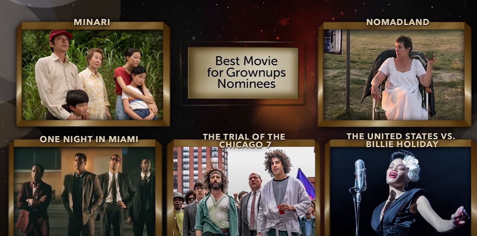 Stream The Movies For Grownups Awards Senior Daily