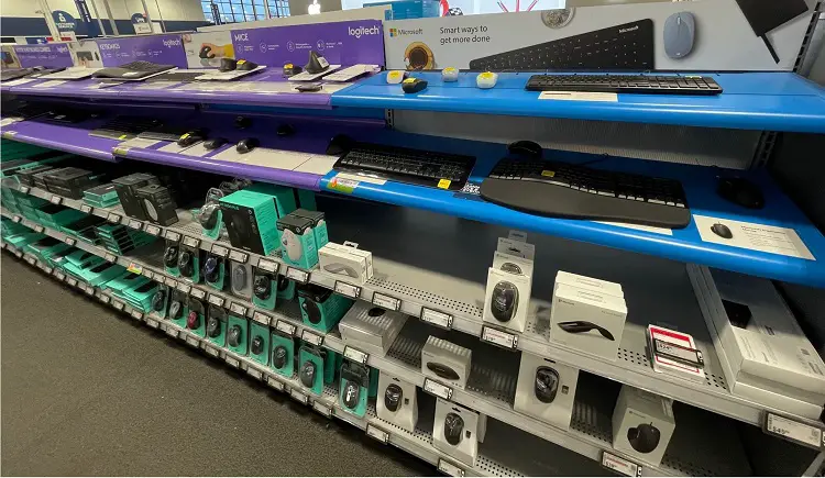 Mice and keyboards at Best Buy 