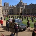 Funeral procession for Prince Philip at Windsor