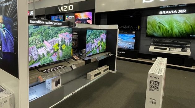 TV Sale at Best Buy (Senior Daily Photo)