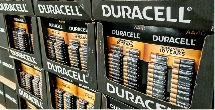 Special on Duracell batteries