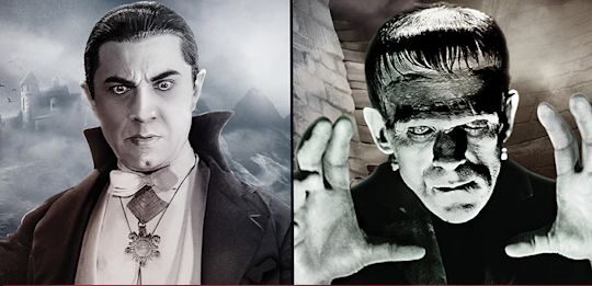 Dracula, Frankenstein in Theatres