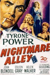 Nightmare Alley poster from 20th Century Fox