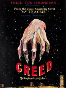 Poster for Greed (from Wikipedia)