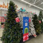 Christmas merchandise at Walmart