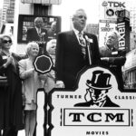 From left: Arthur Hiller, Arlene Dahl, Jane Powell, Celeste Holm, Robert Osborne and Van Johnson helped launch TCM with a Times Square event on April 14, 1994. TCM EVENTS/PUBLIC RELATIONS