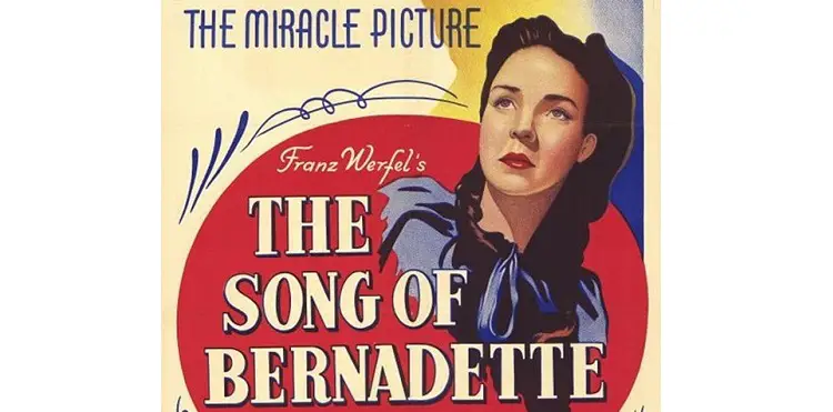 The Song of Bernadette movie poster